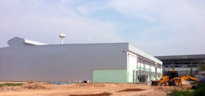 สร้างโรงงาน